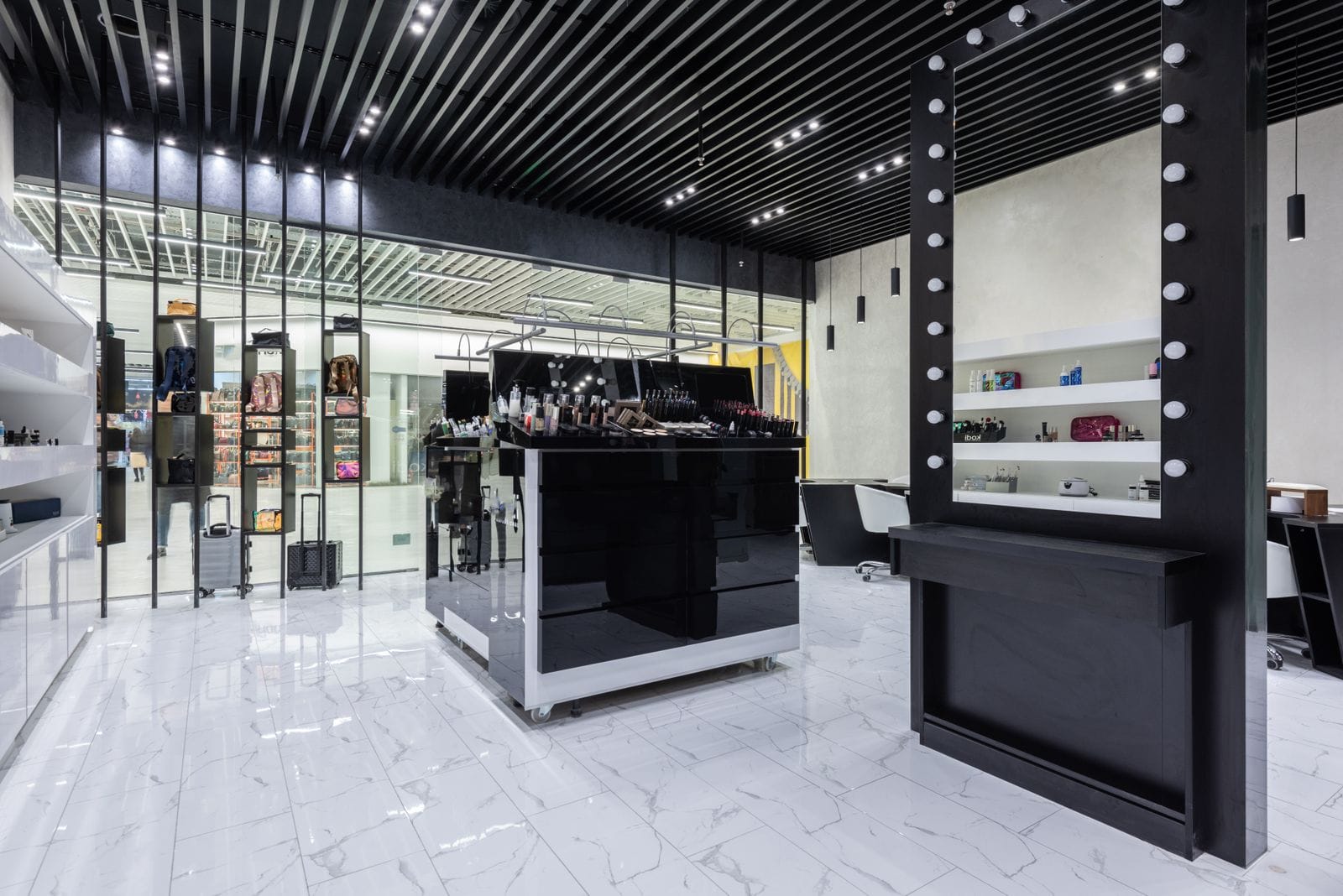 Modern retail store interior